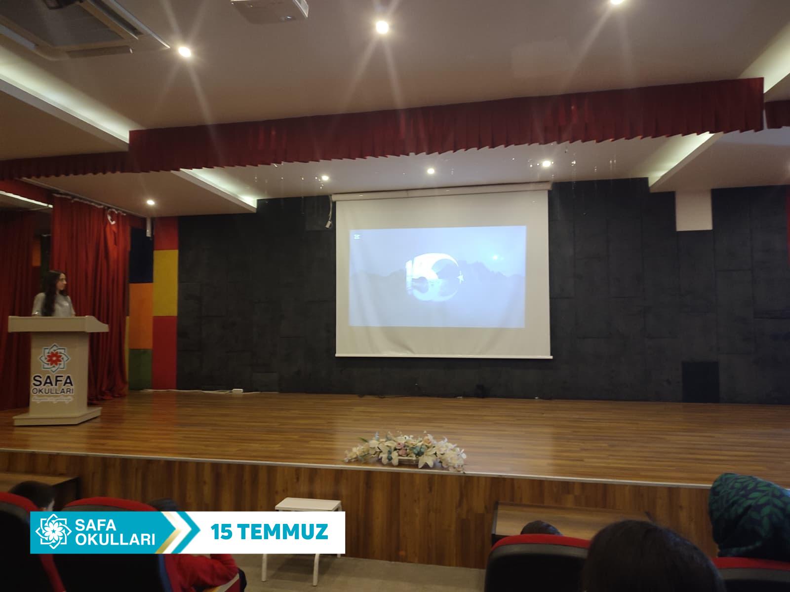 15 TEMMUZ DEMOKRASİ VE MİLLİ BİRLİK GÜNÜ