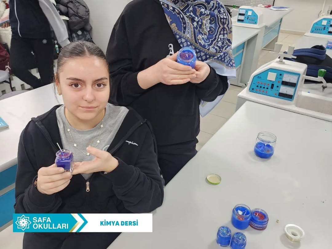 KİMYA DERSİ KOKULU MUM DENEYİ
