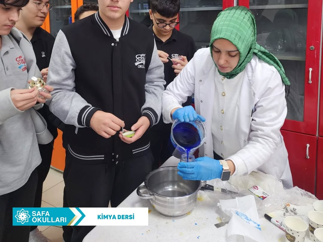 KİMYA DERSİ KOKULU MUM DENEYİ
