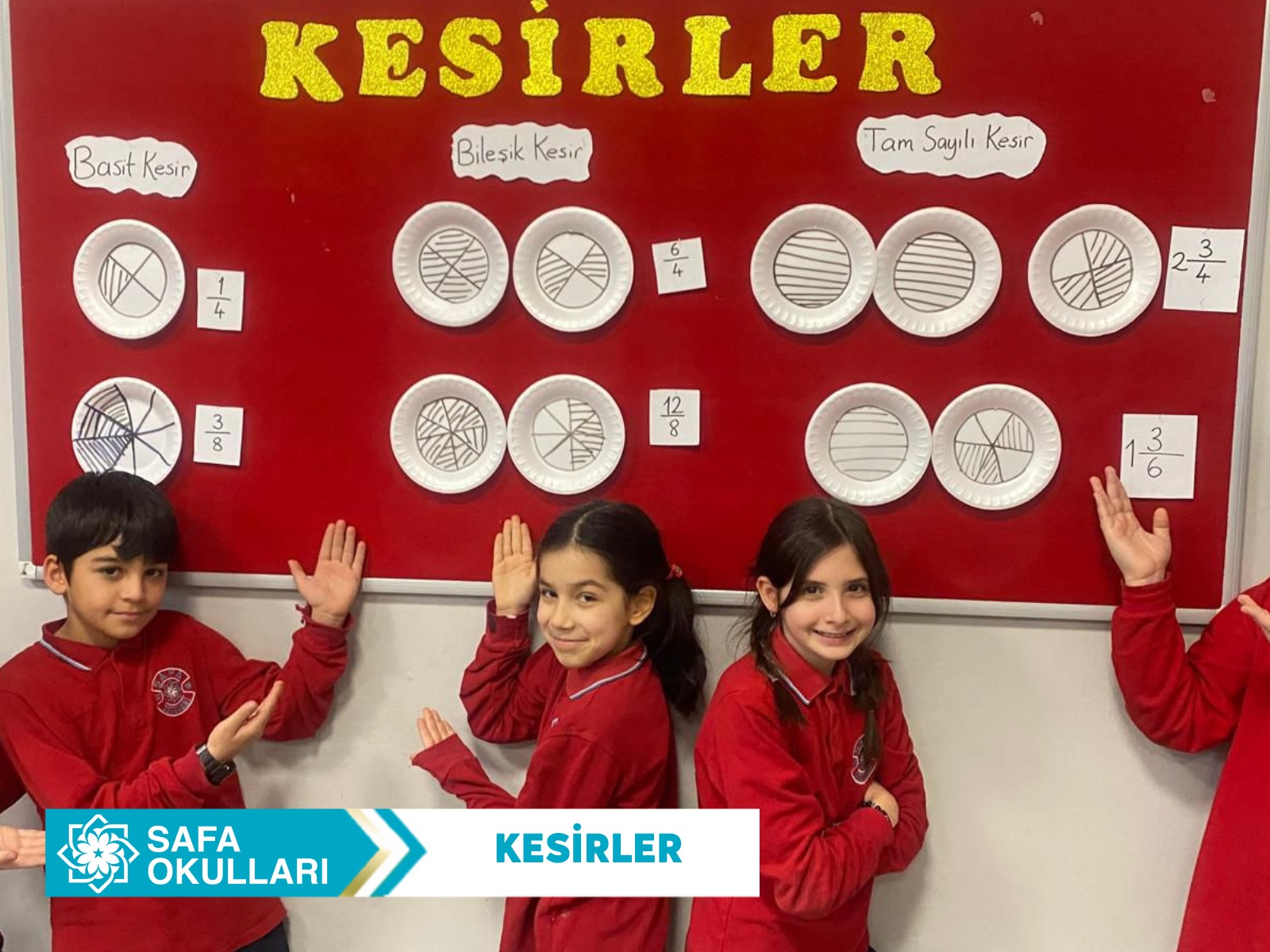 KESİRLERİ EĞLENEREK ÖĞRENDİLER