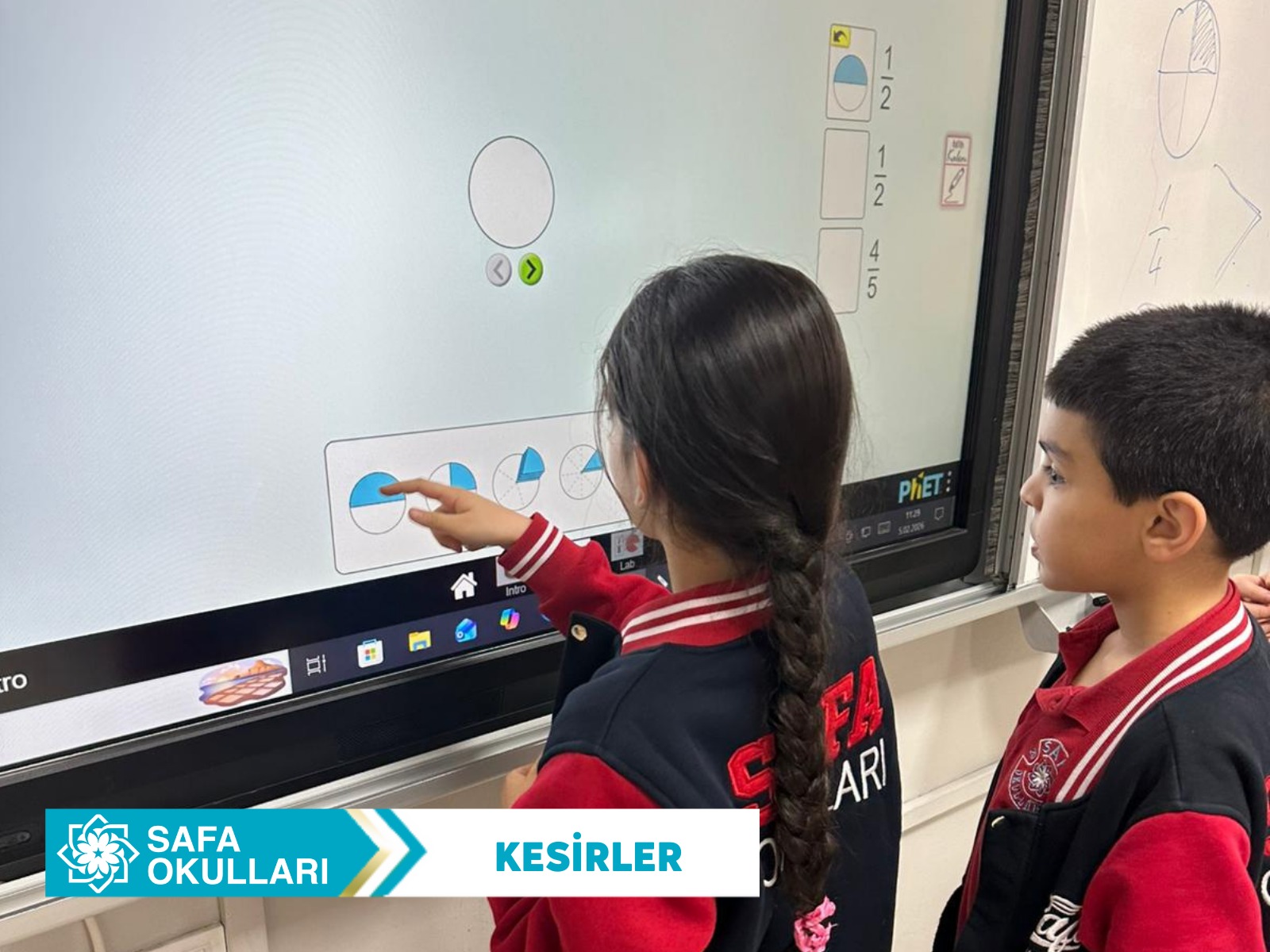 KESİRLERİ EĞLENEREK ÖĞRENDİLER