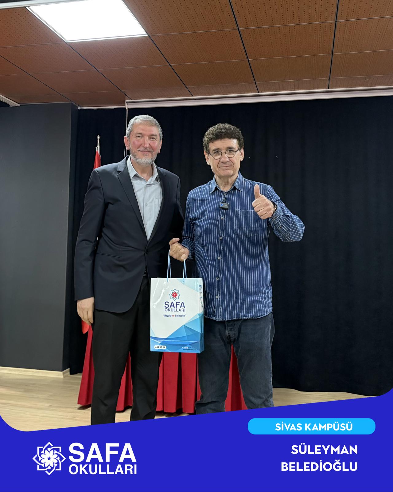 BONUS HOCA SÜLEYMAN BELEDİOĞLU ÖĞRENCİLERİMİZLE BULUŞTU
