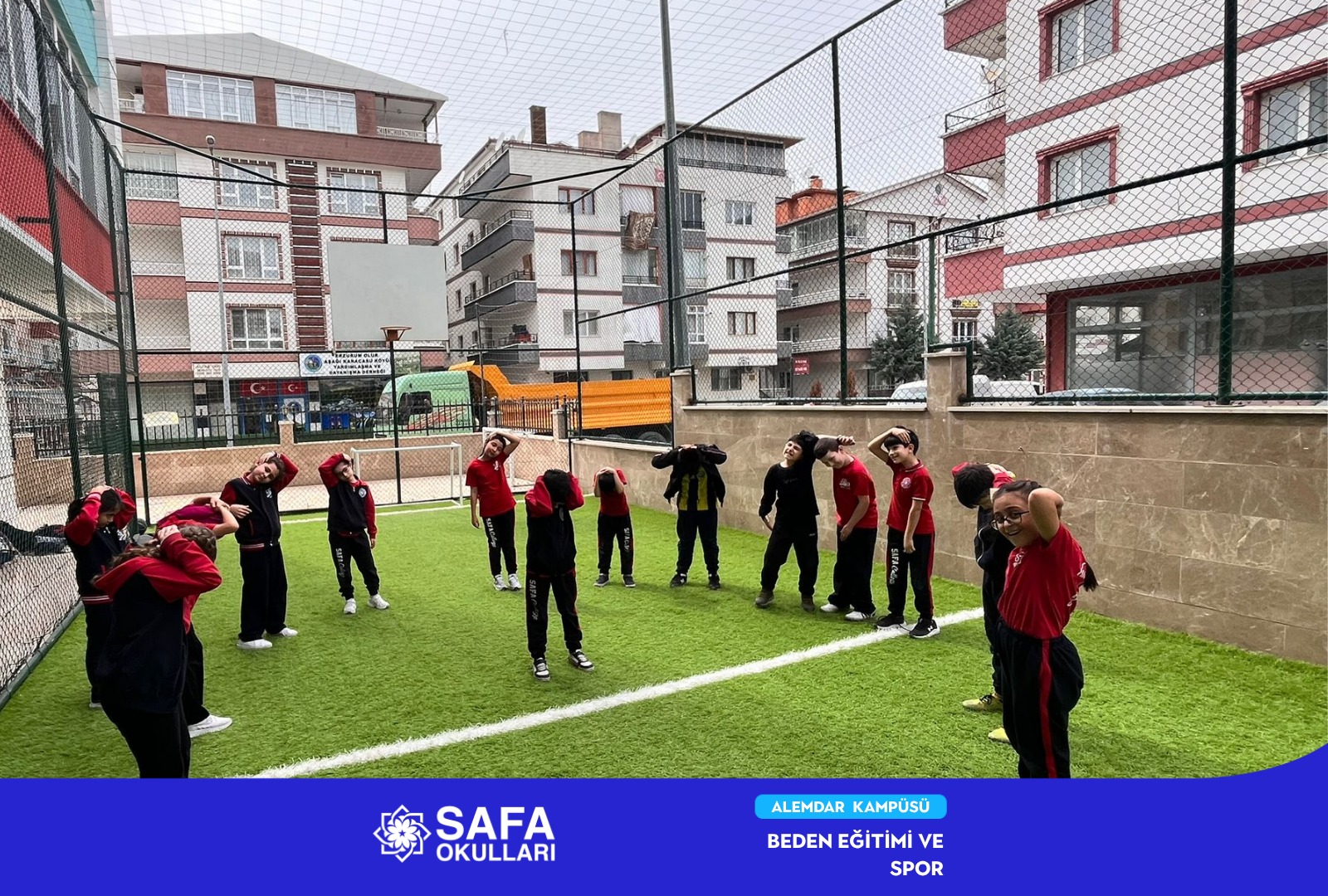 BEDEN EĞİTİMİ DERSİNDE HENTBOL HEYECANI