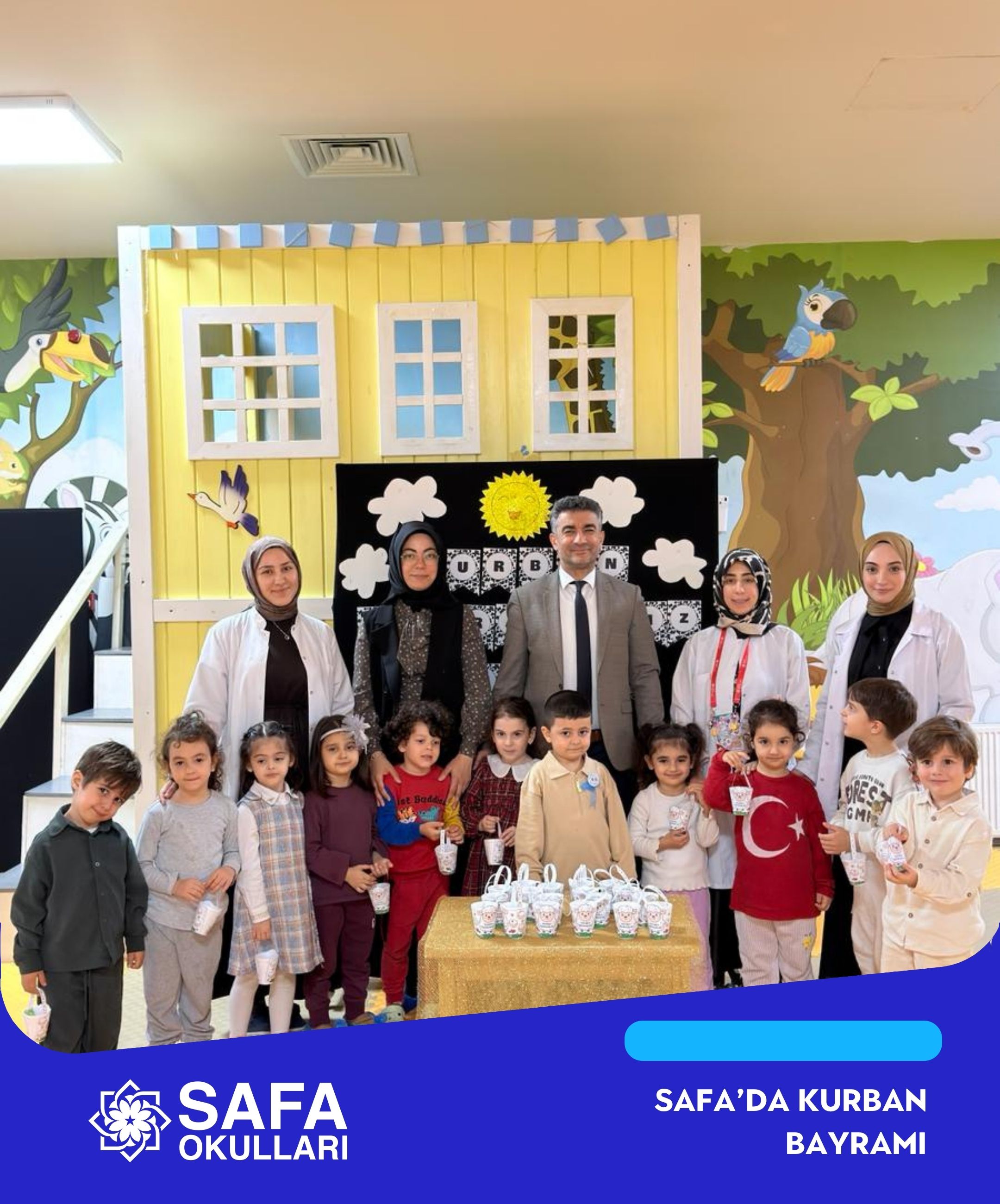 SAFA'DA KURBAN BAYRAMI COŞKUSU